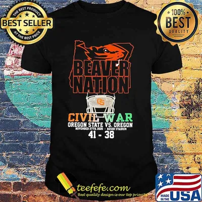 Beaver Nation Civil War Oregon State November 27th 41 38 Shirt