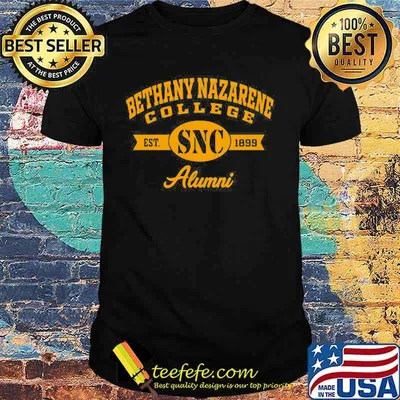 Bethany Nazarene College Snc Alumni Est 1899 Shirt