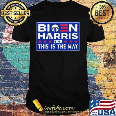 Biden Harris 2020 this is the way election stars Shirt