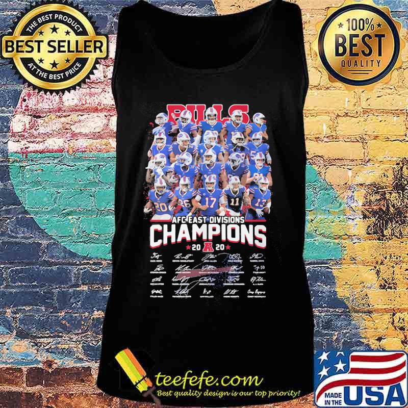 Bills Afc East Divisions Champions 2020 Signature Shirt Tank top Bills Afc East Divisions Champions 2020 Signature Shirt Tank top