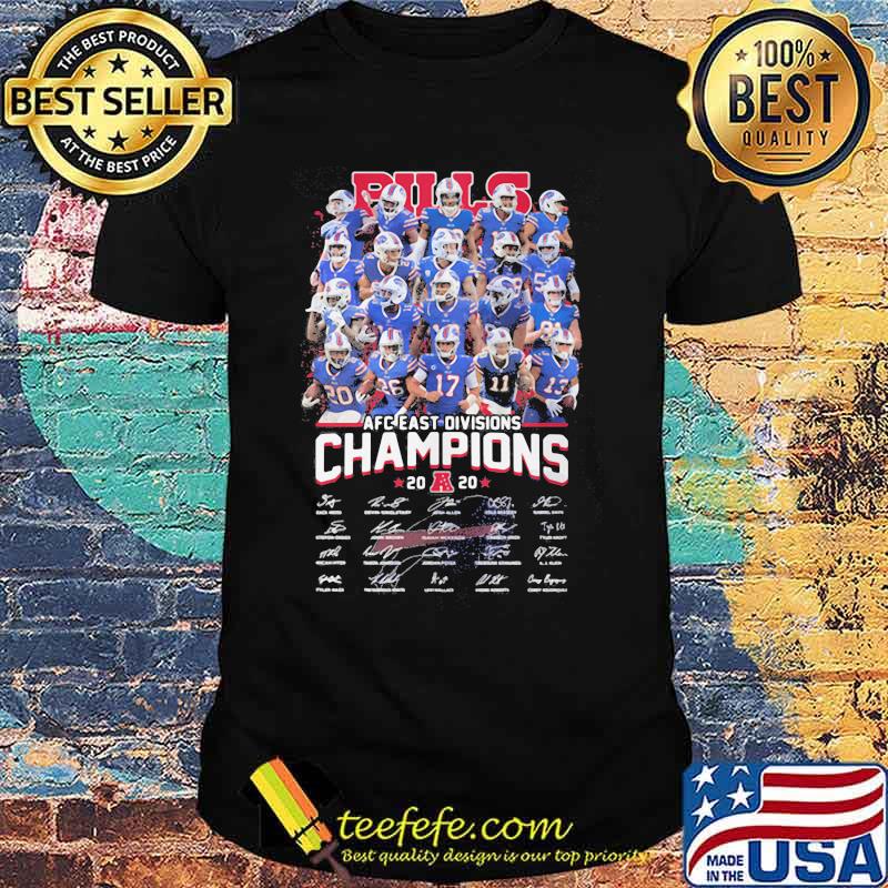 Bills Afc East Divisions Champions 2020 Signature Shirt Bills Afc East Divisions Champions 2020 Signature Shirt