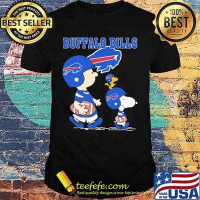 Buffalo Bills Snoopy Woodstock Football Shirt