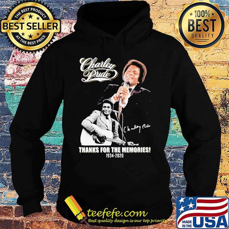 Charley Pride 1934 2020 Thank You For The Memories Signature Shirt Hoodie Charley Pride 1934 2020 Thank You For The Memories Signature Shirt Hoodie