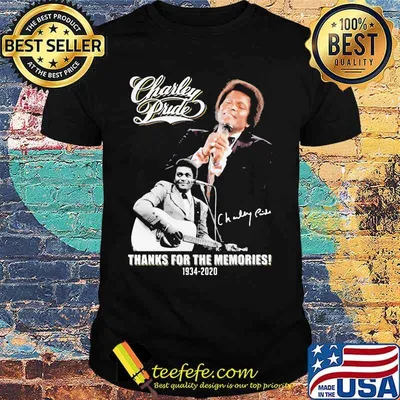 Charley Pride 1934 2020 Thank You For The Memories Signature Shirt