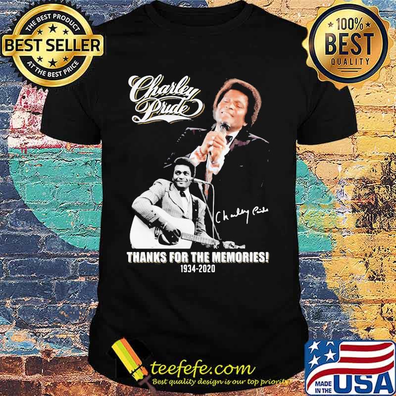 Charley Pride 1934 2020 Thank You For The Memories Signature Shirt Charley Pride 1934 2020 Thank You For The Memories Signature Shirt