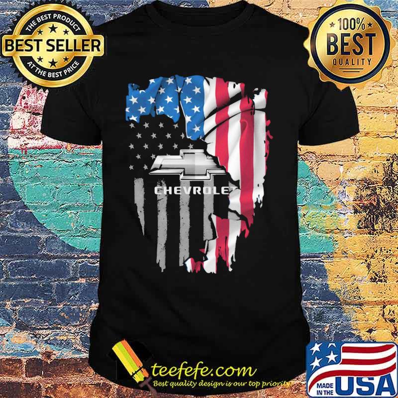 Chevrolet Company Cars American Flag Shirt