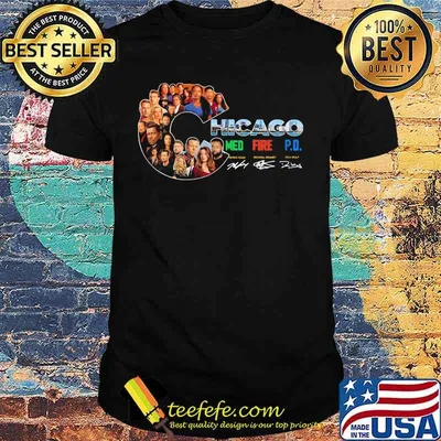 Chicago med fire P.D signature shirt