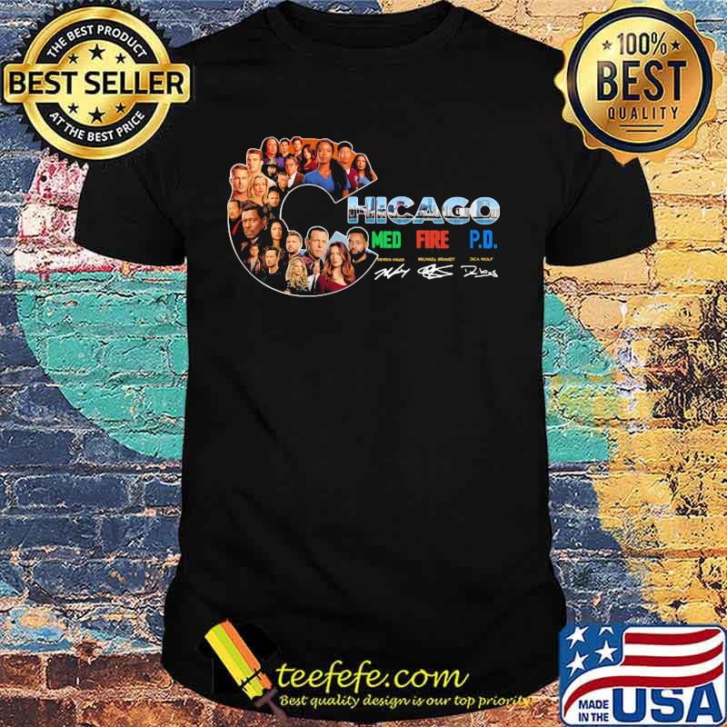 Chicago med fire P.D signature shirt Chicago med fire P.D signature shirt