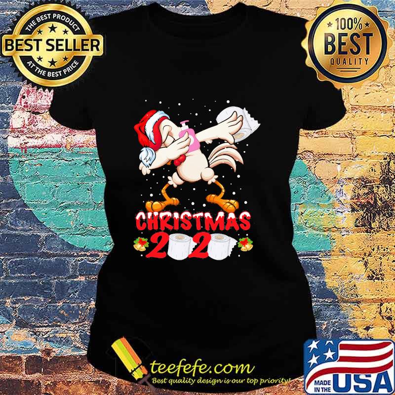 Chicken Dabbing Wear Santa Hat 2020 Toilet Paper Covid 19 Christmas Shirt Ladies tee Chicken Dabbing Wear Santa Hat 2020 Toilet Paper Covid 19 Christmas Shirt Ladies tee
