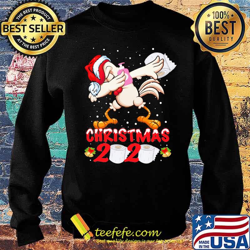 Chicken Dabbing Wear Santa Hat 2020 Toilet Paper Covid 19 Christmas Shirt Sweater Chicken Dabbing Wear Santa Hat 2020 Toilet Paper Covid 19 Christmas Shirt Sweater