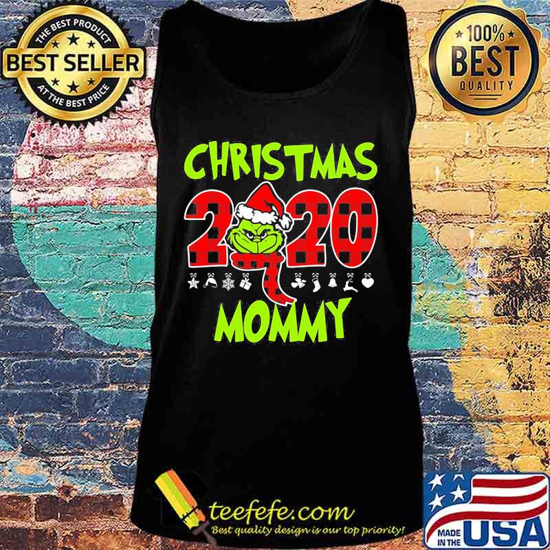 Christmas 2020 Mommy Grinch Hat Santa Claus Merry Xmas Shirt Tank top Christmas 2020 Mommy Grinch Hat Santa Claus Merry Xmas Shirt Tank top