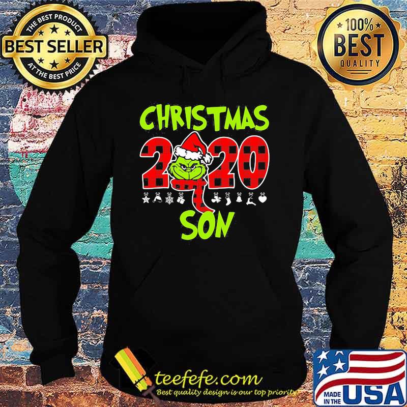 Christmas 2020 Son Grinch Hat Santa Claus Merry Xmas Shirt Hoodie Christmas 2020 Son Grinch Hat Santa Claus Merry Xmas Shirt Hoodie