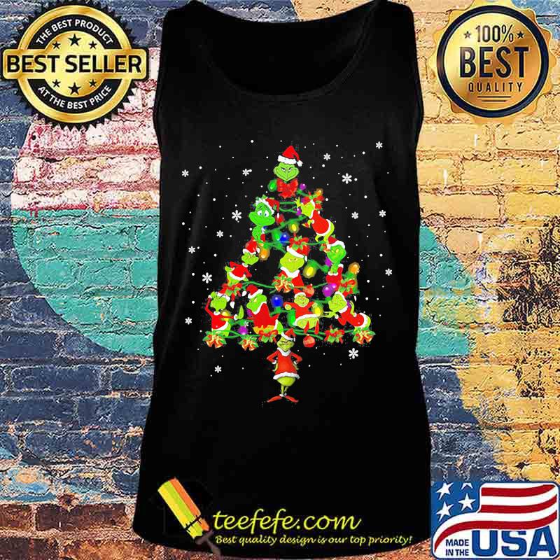 Christmas Tree Grinch Merry Xmas Shirt Tank top Christmas Tree Grinch Merry Xmas Shirt Tank top