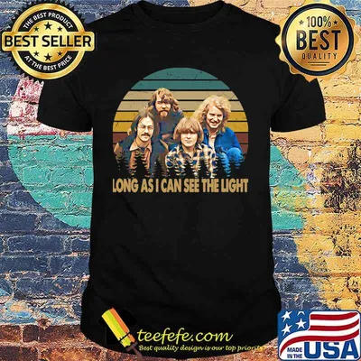 Creedence Clearwater Revival Long As I Can See The Light Vintage Shirt