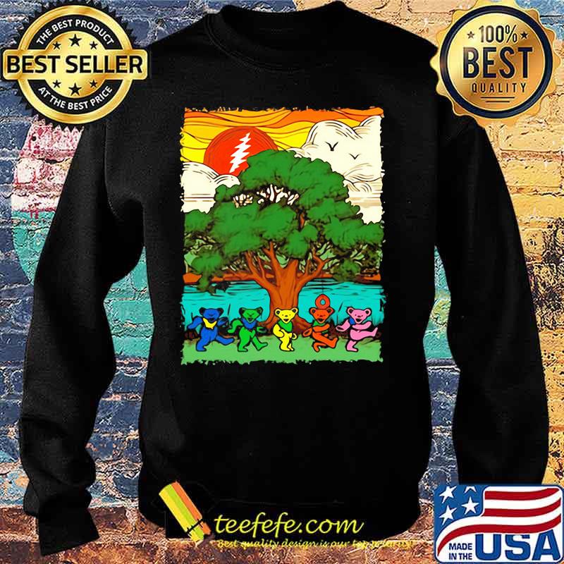 Dancing Bear Lgbt Grateful Dead Sunset Shirt Sweater Dancing Bear Lgbt Grateful Dead Sunset Shirt Sweater