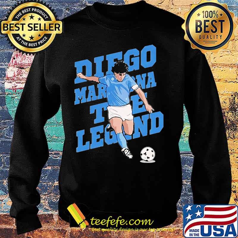 Diego Maradona The Legend Football Shirt Sweater Diego Maradona The Legend Football Shirt Sweater