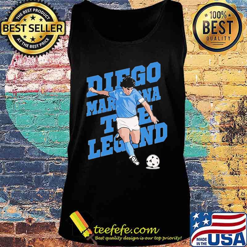 Diego Maradona The Legend Football Shirt Tank top Diego Maradona The Legend Football Shirt Tank top