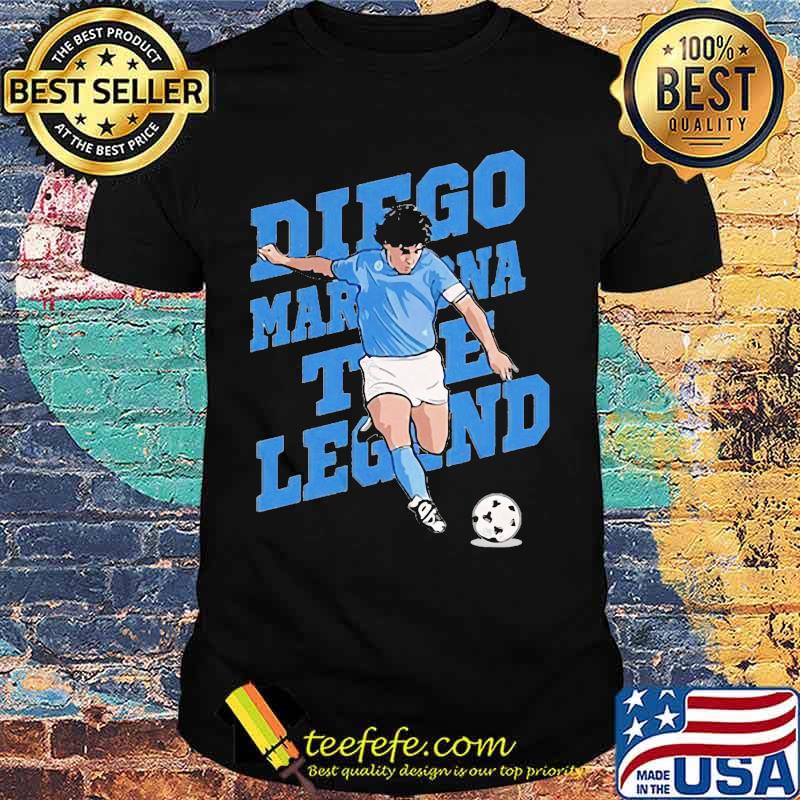 Diego Maradona The Legend Football Shirt