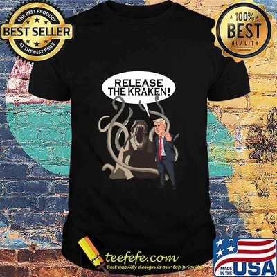 Donald Trump Release The Kraken Monster Octopus Skull Shirt