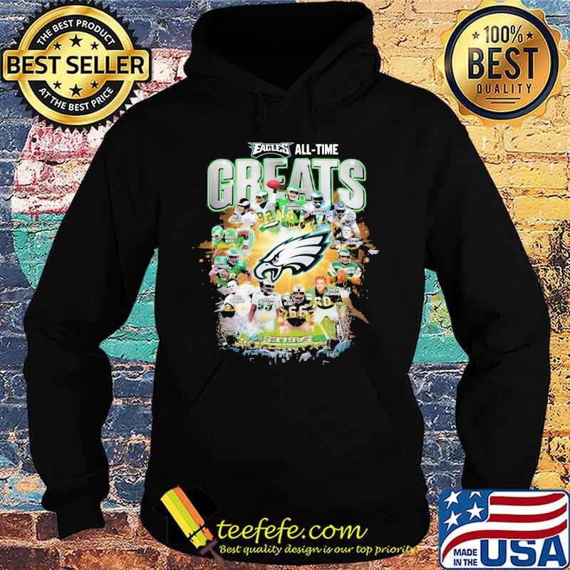 Eagle All Time Greats Logo Team Football Shirt Hoodie Eagle All Time Greats Logo Team Football Shirt Hoodie