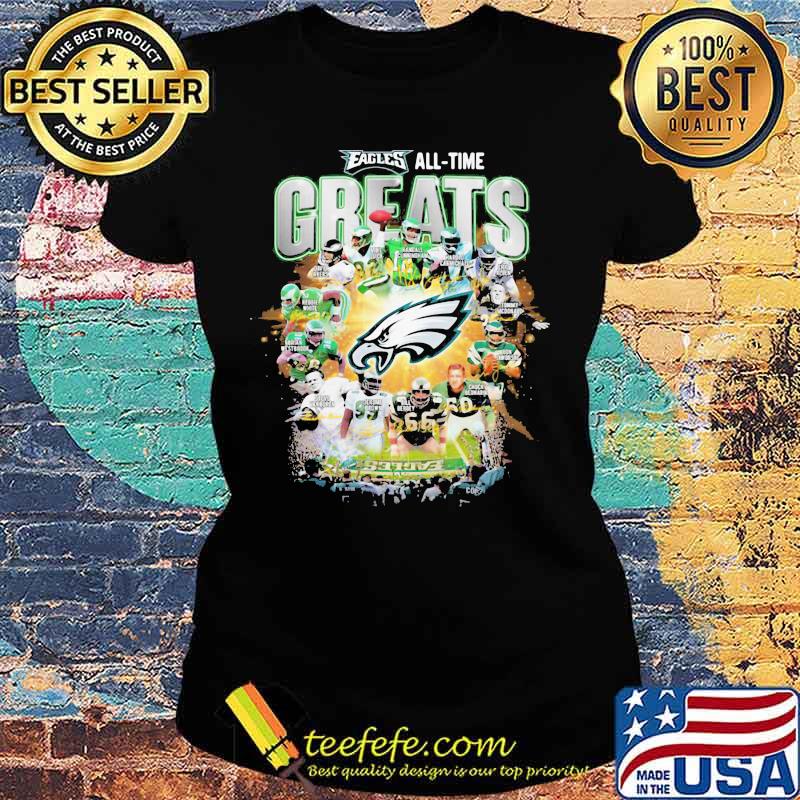 Eagle All Time Greats Logo Team Football Shirt Ladies tee Eagle All Time Greats Logo Team Football Shirt Ladies tee