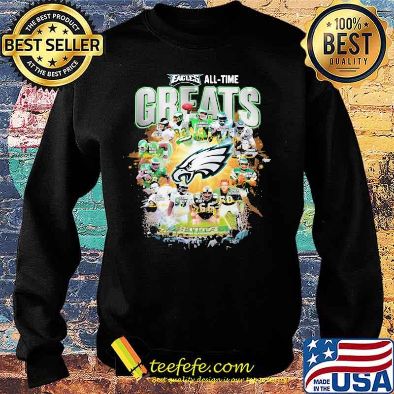 Eagle All Time Greats Logo Team Football Shirt Sweater Eagle All Time Greats Logo Team Football Shirt Sweater