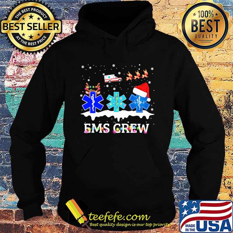 EMS Crew Ambulance Medical Merry Christmas Shirt Hoodie EMS Crew Ambulance Medical Merry Christmas Shirt Hoodie