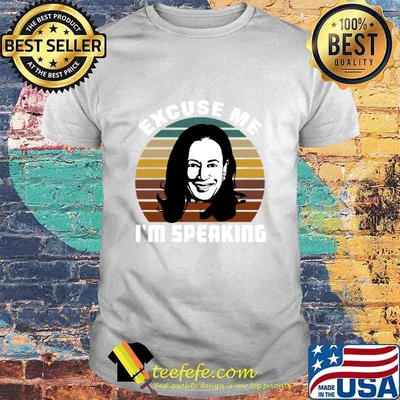 Excuse Me I’m Speaking Vintage Kamala Harris For President 2020 Shirt