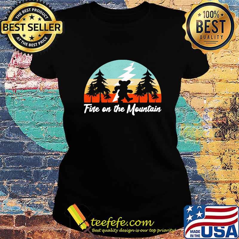 Fire On The Mountain Grateful Dead Vintage Shirt Ladies tee Fire On The Mountain Grateful Dead Vintage Shirt Ladies tee