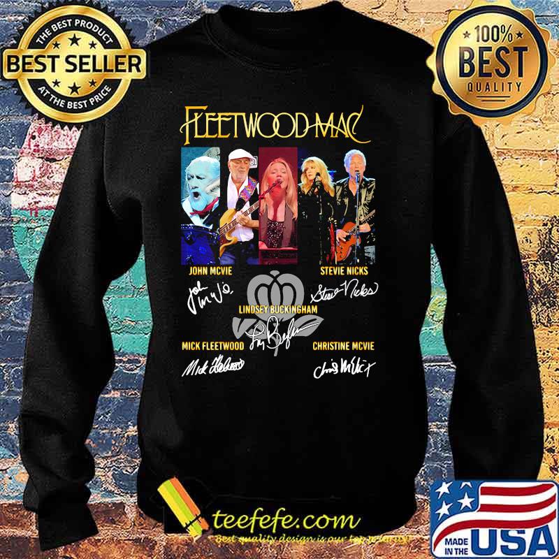 Fleetwood Mac Signature Player Team Shirt Sweater Fleetwood Mac Signature Player Team Shirt Sweater