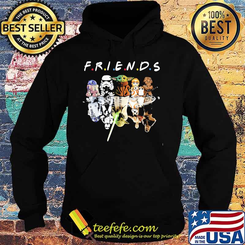 Friends The Mandalorian Star Wars Baby Yoda Shirt Hoodie Friends The Mandalorian Star Wars Baby Yoda Shirt Hoodie