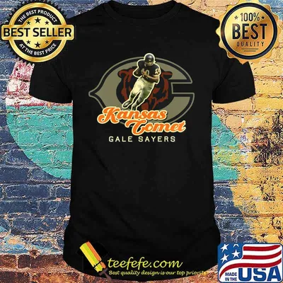 Gale Sayers Kansas Comet Baseball Shirt