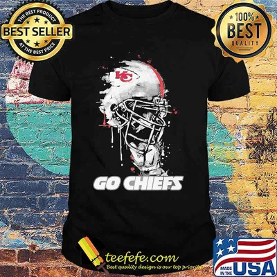 Go Chiefs Kansas City Football Skull Shirt