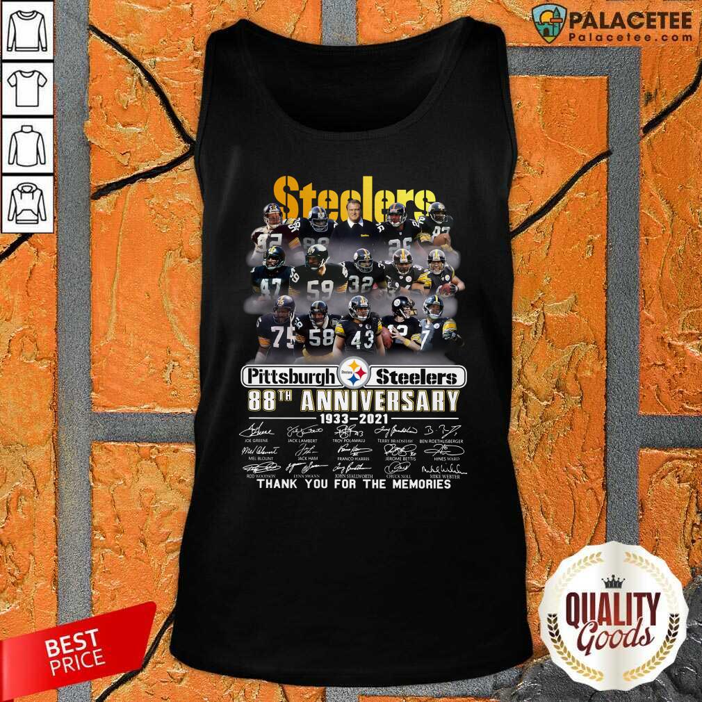 Good Pittsburgh Steel 88Th Anniversary Thank You For The Memories Shirt