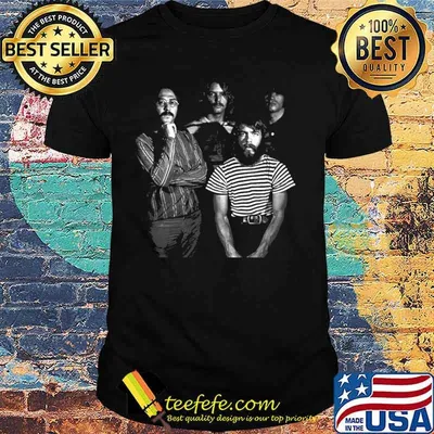Graphic Creedence Clearwater Revival Bands Music Legends Live Forever Shirt