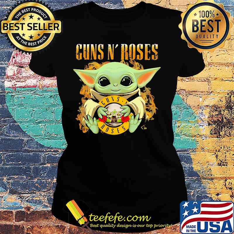 Guns N’ Roses Logo Star Wars The The Mandalorian Shirt Ladies tee Guns N’ Roses Logo Star Wars The The Mandalorian Shirt Ladies tee