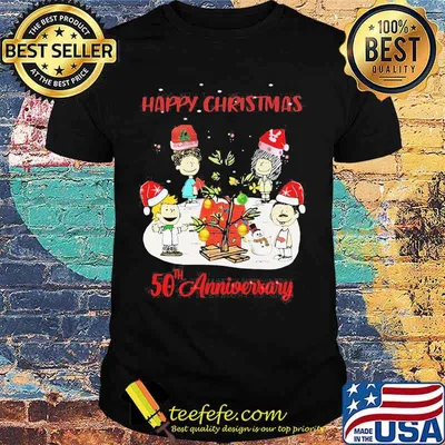 Happy Christmas 50th anniversary shirt