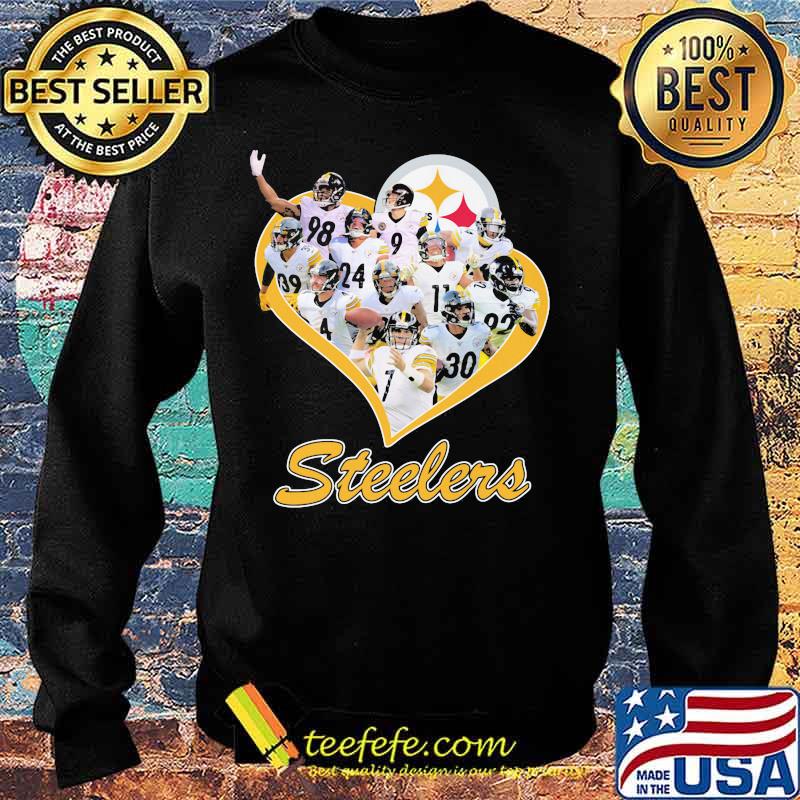 Heart Football Pittsburgh Steelers Shirt Sweater Heart Football Pittsburgh Steelers Shirt Sweater