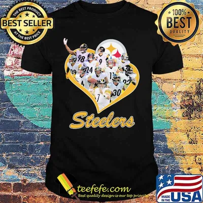 Heart Football Pittsburgh Steelers Shirt