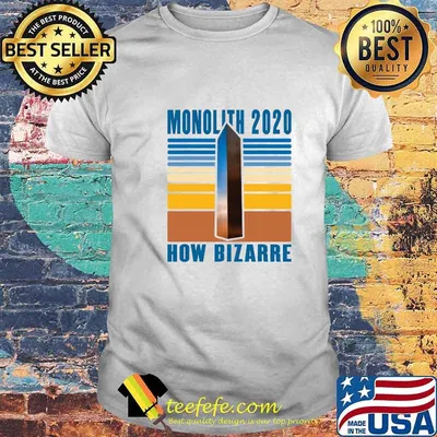 How Bizarre Monolith 2020 Mysterious Utah Souvenir Vintage Shirt