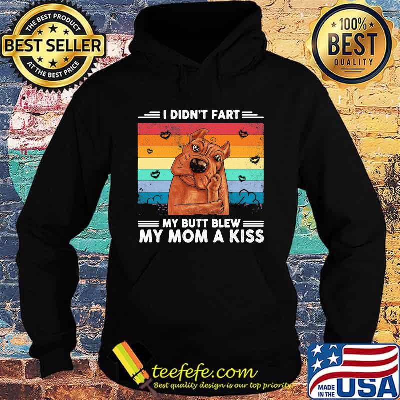 I Did't Fart My Butt Blew My Mom A Kiss Stupid Dog Vintage Shirt Hoodie I Did't Fart My Butt Blew My Mom A Kiss Stupid Dog Vintage Shirt Hoodie