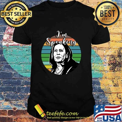 I’m Speaking Graphic Kamala Harris Quotes For President 2020 Vintage Shirt