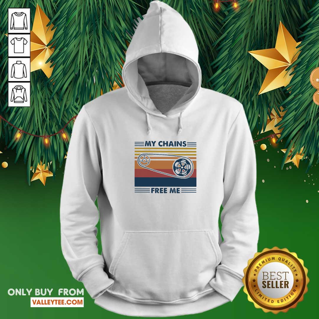 Important My Chains Free Me Cycling Vintage Shirt