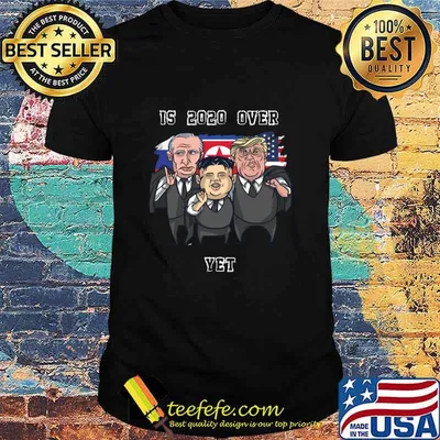 Is 2020 Over Yet Joe Biden Trump Celebration American Flag Shirt