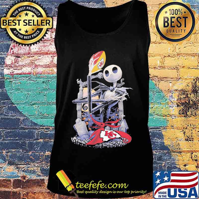 Jack Skellington Kansas City Football Shirt Tank top Jack Skellington Kansas City Football Shirt Tank top