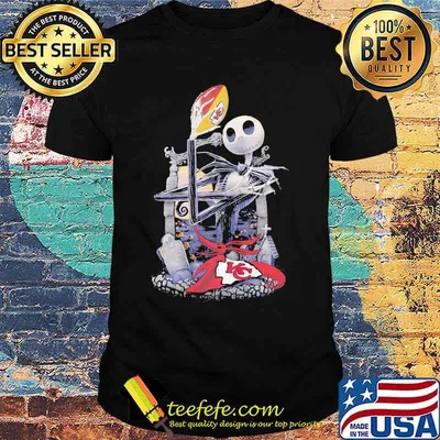Jack Skellington Kansas City Football Shirt