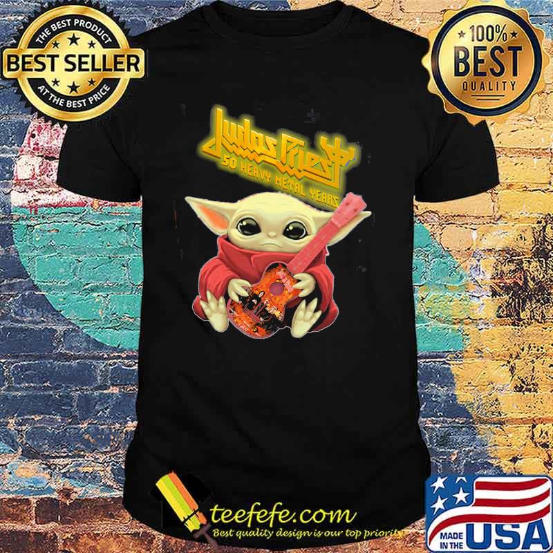 Judas Priest To Play 50 Heavy Metal Years Yoda Guitar Shirt