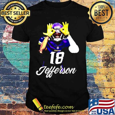 Justin Jefferson Vikings Football Shirt