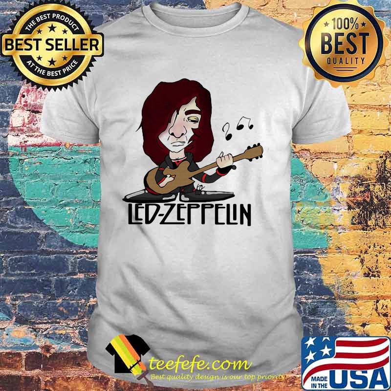 Led Zeppelin Guitar Music Shirt