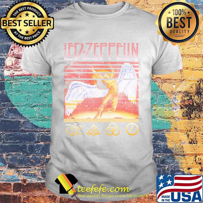 Led Zeppelin Swan Song Logo Vintage Shirt